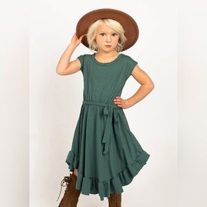 Joyfolie Amoura Dress in Teal
